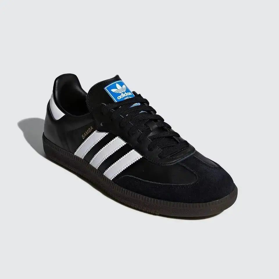Adidas Official Authentic SAMBA OG Clover Men's And Women's Casual Board Shoes B75807