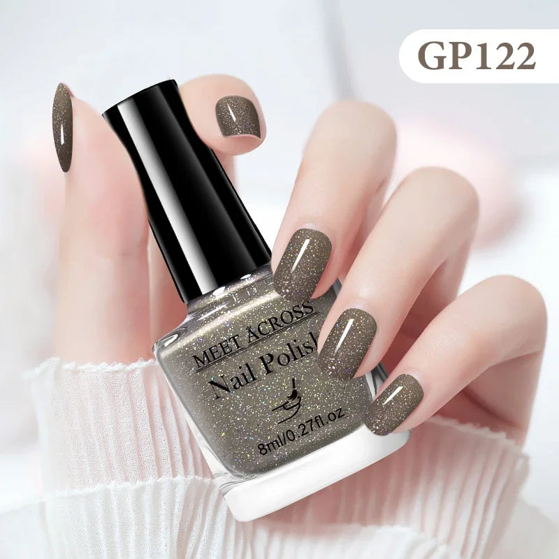8ml Water-Based Nail Polish 48 Colors Long Lasting Quick Drying No Need of Lamp to Cure Nail Supplies Vernis for Nails Manicure