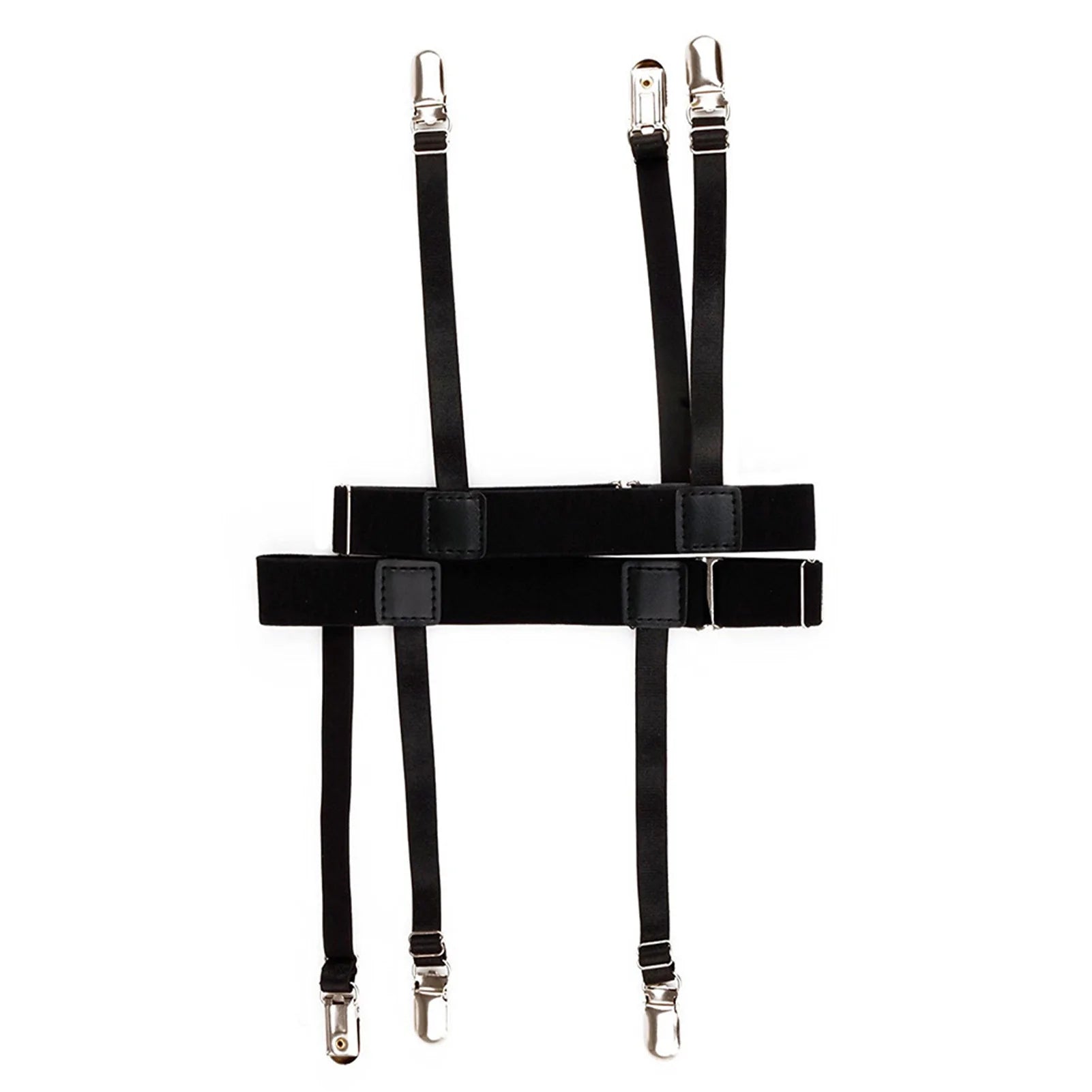 Shirt Stays Clips n Women Comfort Hidden Suspender Belt Shirt Lock Straps n Police and Military