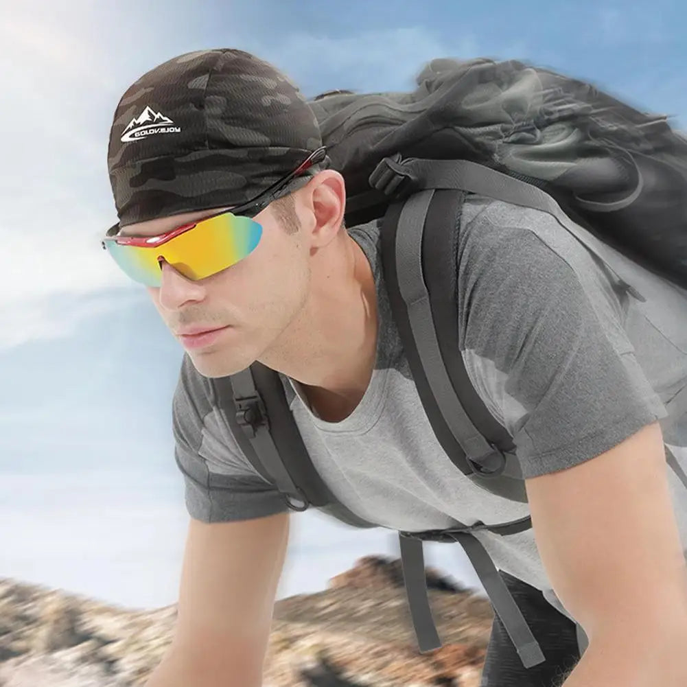 Cooling Skull Cap Helmet Lining Breathable Sweat Wicking Cycling Sports Running Hat Comfortable Outdoor Hiking Cap Quick Dry Cap