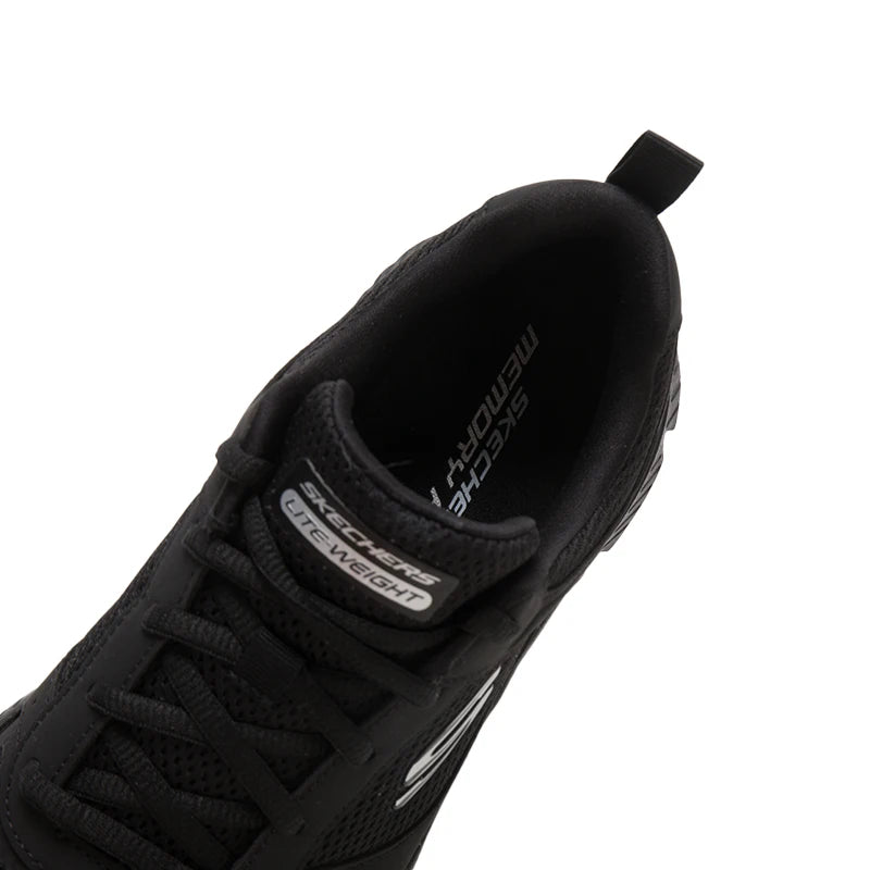 Skechers Men's Sports Shoes, Mesh Breathable Walking Shoes, Outdoor Lightweight, Wear-Resistant, Low-Top Casual Shoes 8790230-Bbk