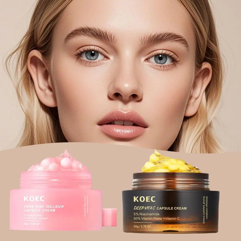 Collagen Jelly Cream Niacinamide Hydrolyzed Whitening Brightening Moisturizer Collagen Korean Skincare Products
