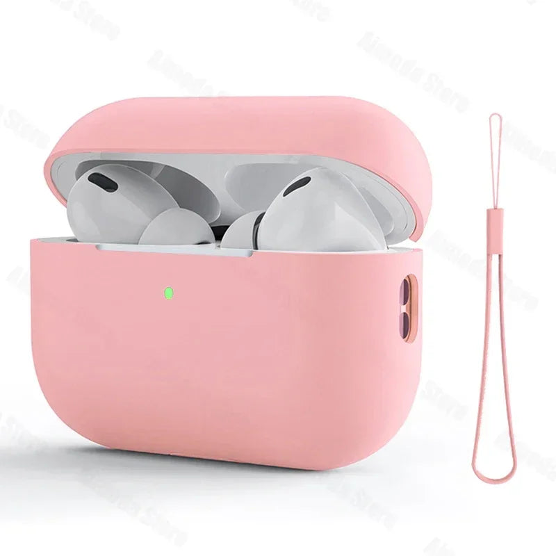 For AirPods Pro 2 Case Liquid Silicone Cover For AirPods 3 Pro 2 Case Soft Earphone Protetcive Funda for AirPod Pro 2 Pro2 Cover