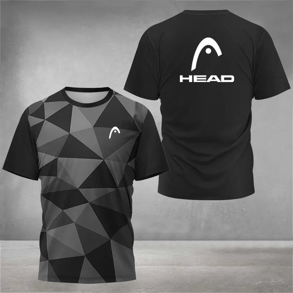 2026 Top Breathable Mens T Shirt Outdoor Badminton Table Tennis Jersey O Neck Short Sleeve Loose Top New Mountaineering Clothing