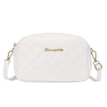 2025 tassel women's small crossbody bag trend diamond grid embroidery camera women's shoulder bag fashion chain crossbody bag