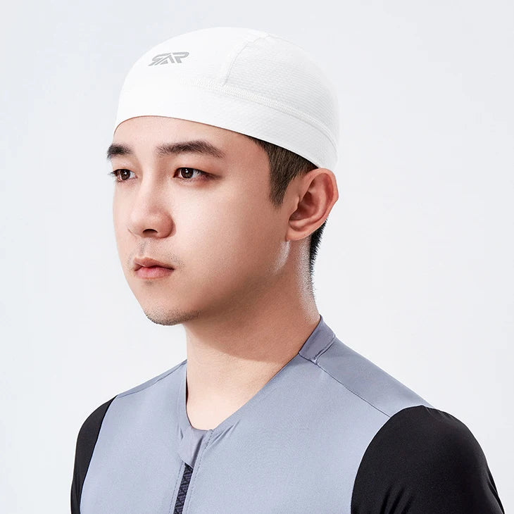 1/2Pcs Quick Dry Cycling Cap Summer Sun Protection Sweat Absorbing Road Bike Helmet Liner Hat Set Breathable Outdoor Riding Gear