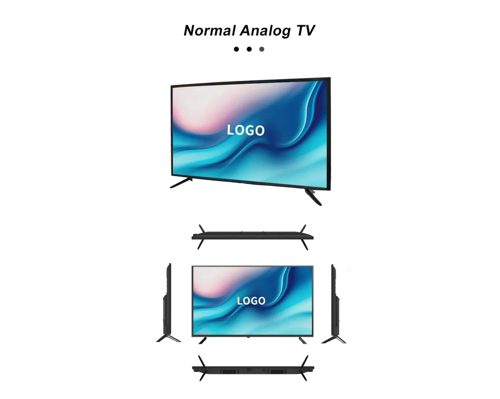 Android Smart TV 22 Inch HD LED Digital Television WiFi Built-in YouTube Netflix for Bedroom Kitchen Hotel Use