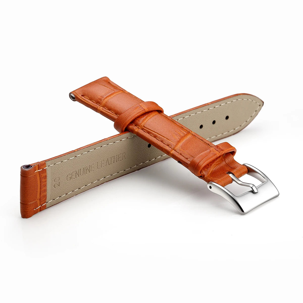 Premium Genuine Leather Watch Band – Multi-Size Wrist Strap