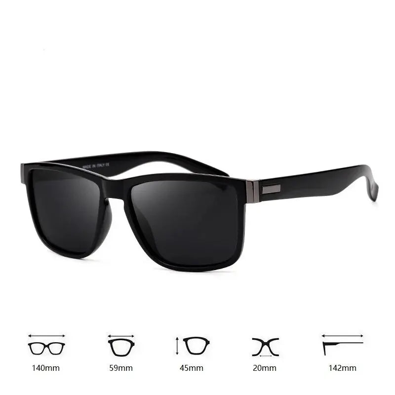 Fashionable Men Women Sunglasses Luxury Brand Designer Sun Glasses Vintage Square Driving Fishing Man Eyewear