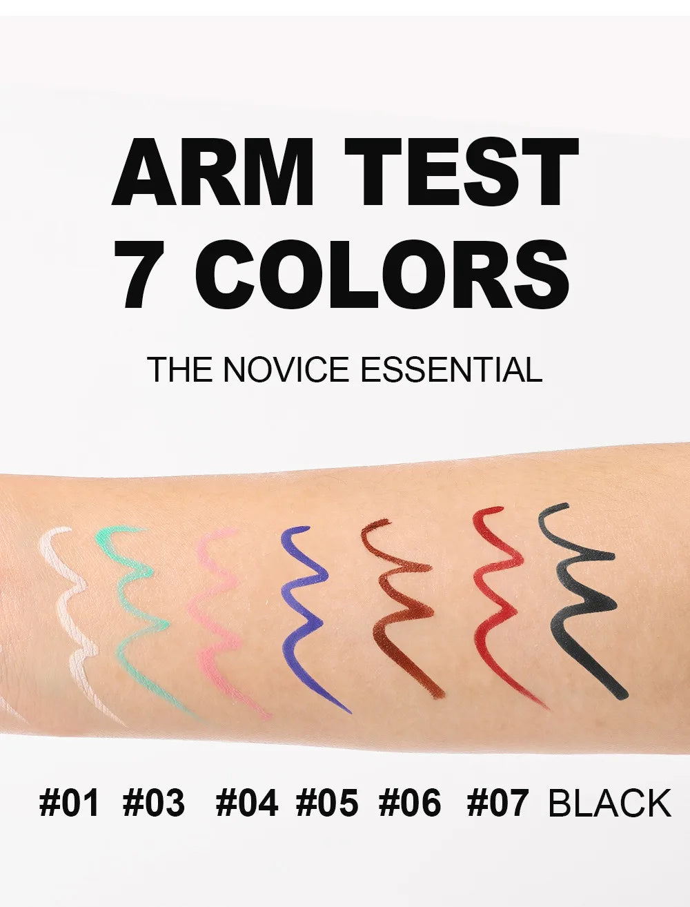 Colorful Eyeliner Stamp Triangle Dual-ended Liquid Eyeliner Waterproof Sweat-proof Quick Dry Eyeliner Makeup Seal Tool Cosmetics
