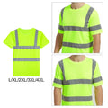 High Visibility Short Sleeve Construction Shirt Quick Drying High Visibility
