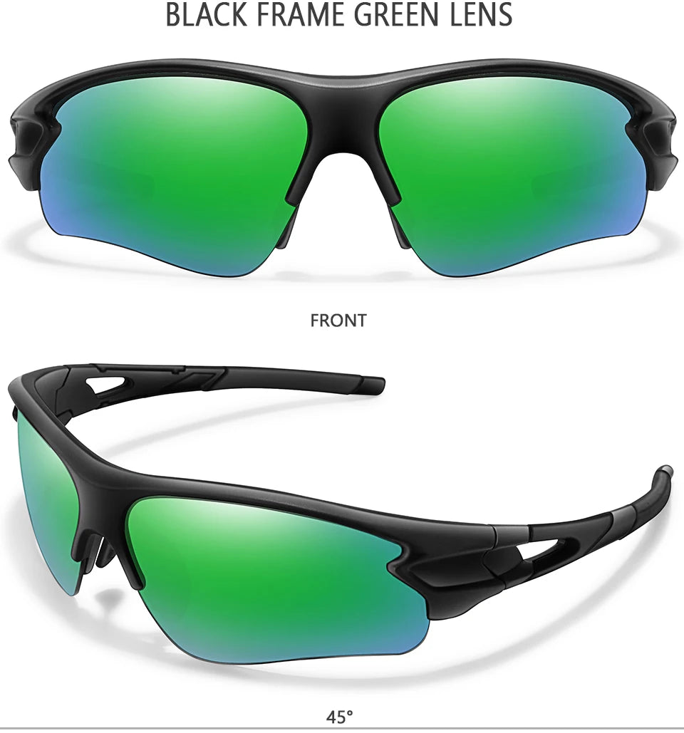 Brand Fashion Women Men Sunglasses Outdoor Sports Fishing Cycling Running Driving Eyewear Women Fashion Goggles Comfortable Nose