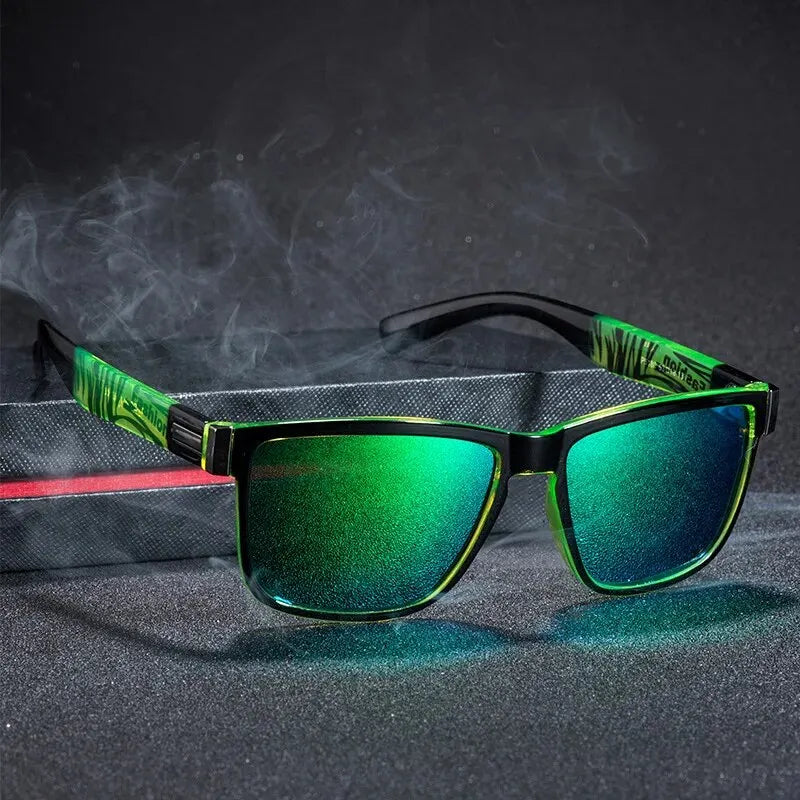 Fashionable Men Women Sunglasses Luxury Brand Designer Sun Glasses Vintage Square Driving Fishing Man Eyewear