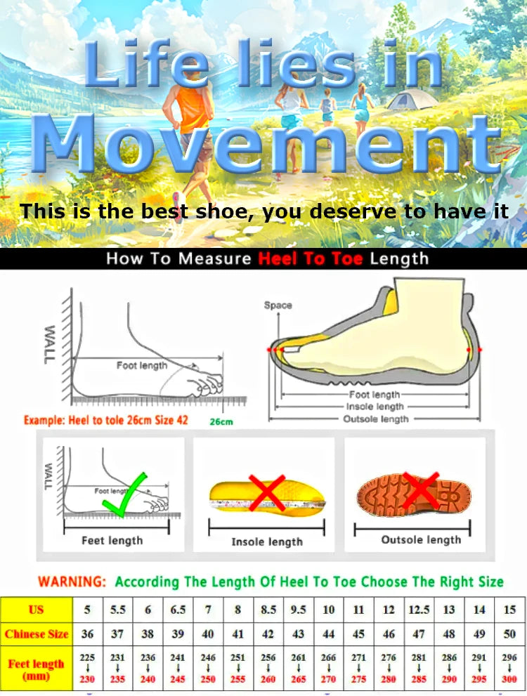 Men's Breathable Mesh Running Shoes Blade Sole Sneakers Lightweight Non-Slip Sports Shoes for Gym Walking Casual Wear