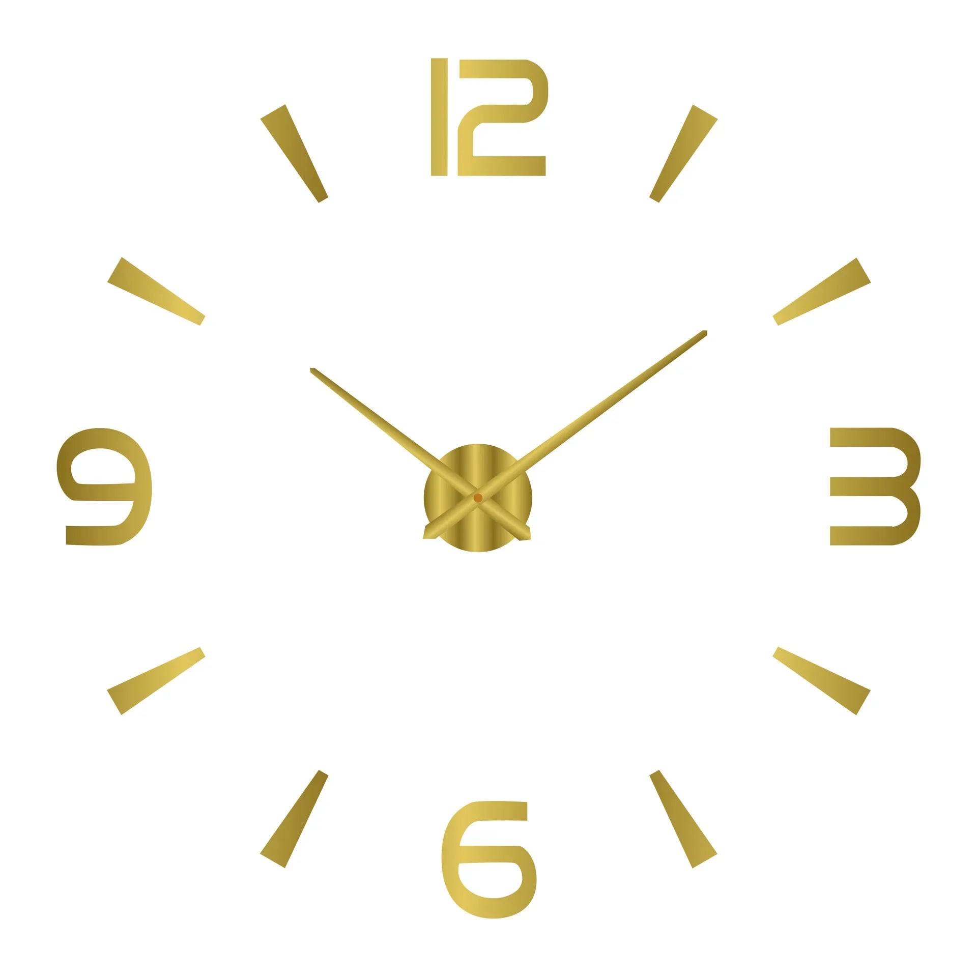 New Modern Design Large Wall Clock 3D DIY Quartz Clocks Fashion Watches Acrylic Mirror Stickers Living Room Home Decor Horloge