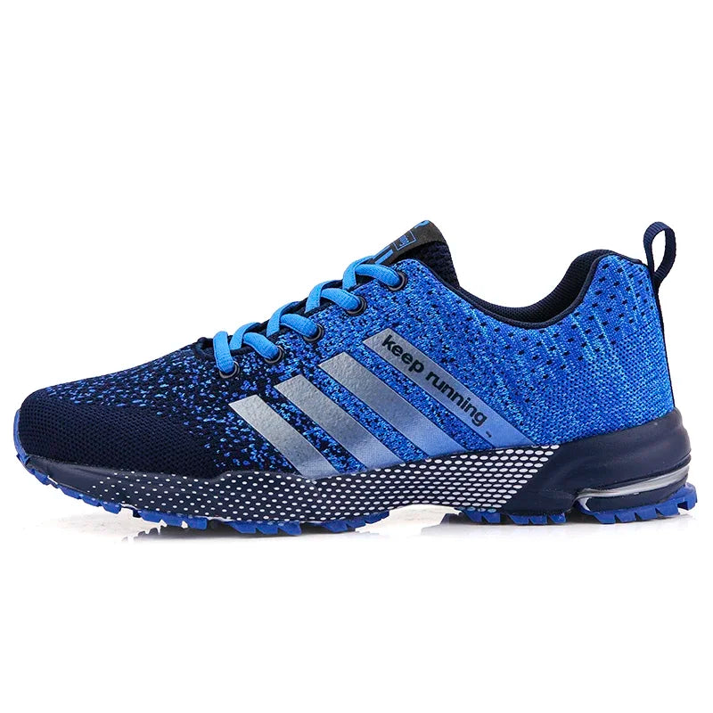 Men Shoes Comfortable Non-Slip Stable Shock Absorption Light Couple Shoes and Men's Sneakers Mesh Breathable Casual Basket Homme