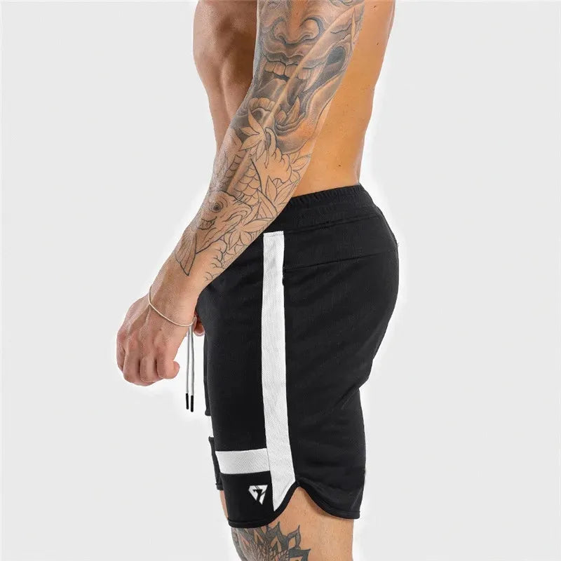 2024 Summer Men's Casual Running Shorts Fitness Sport Shorts Workout Jogging Training Exercise Quick Drying Male Sweatpants