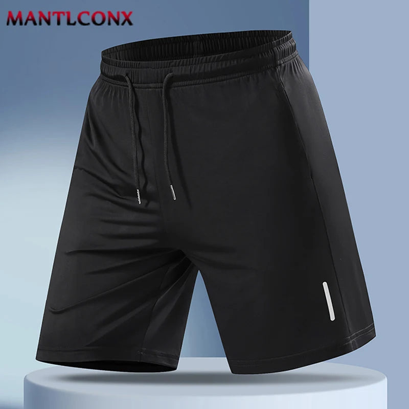 Summer Sport Men's Shorts Quick Dry Gym Fitness Short Pants Men Running Jogging Shorts Men Training Bottom Loose Casual Wear