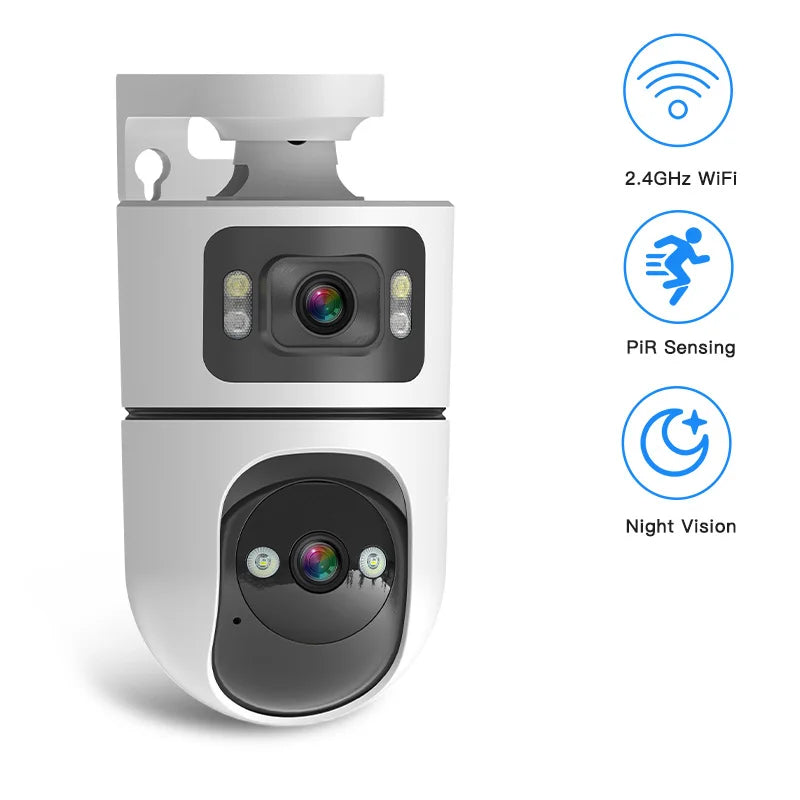 SZSINOCAM WiFi Pan-Tilt Outdoor Wireless IP Camera HD Video Surveillance Camera with Wired Version 24-Hour Standby