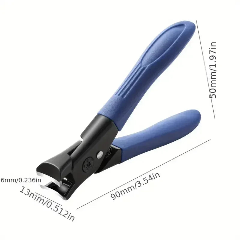 Thick Nail Clippers Set Splash Resistant False Nails Cutter Professional Nail Plier Pedicure Tools for Nail Tip Manicure Tools