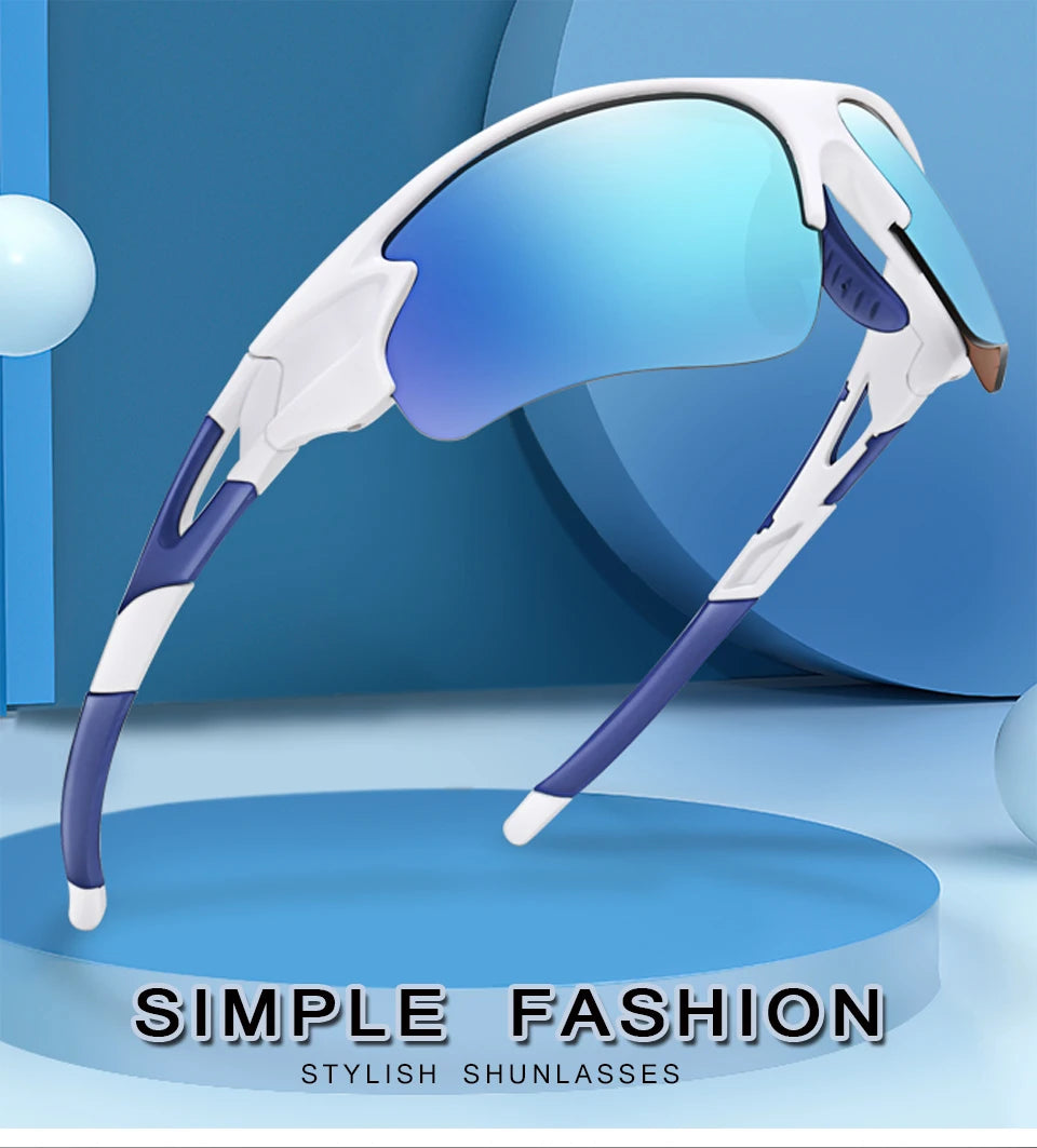 Brand Fashion Women Men Sunglasses Outdoor Sports Fishing Cycling Running Driving Eyewear Women Fashion Goggles Comfortable Nose