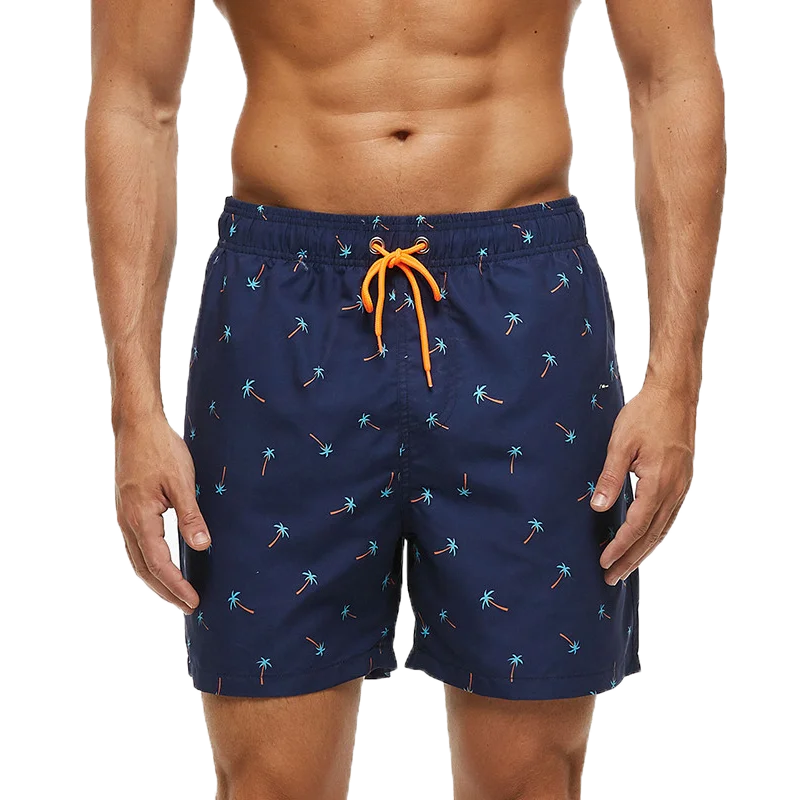 DATIFER Men's Beach Print Shorts – Summer Surfing Swimwear