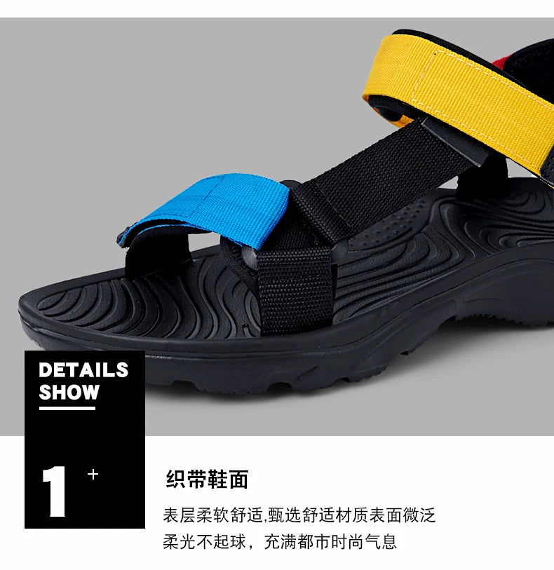 Men Sandals EVA Light Soft 2024 New Summer Casual Shoes Men Water Shoes Beach Sandals Men Couple Shoes Slippers Women Sandals