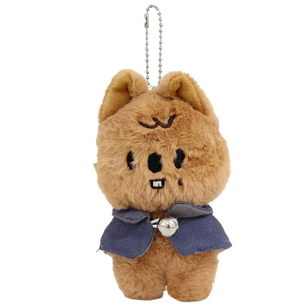 New Stray Kid SKZOO Plush Stray Children's Pendant Doll Plush Toy Doll Keychain Couple Gift Christmas Birthday Gift