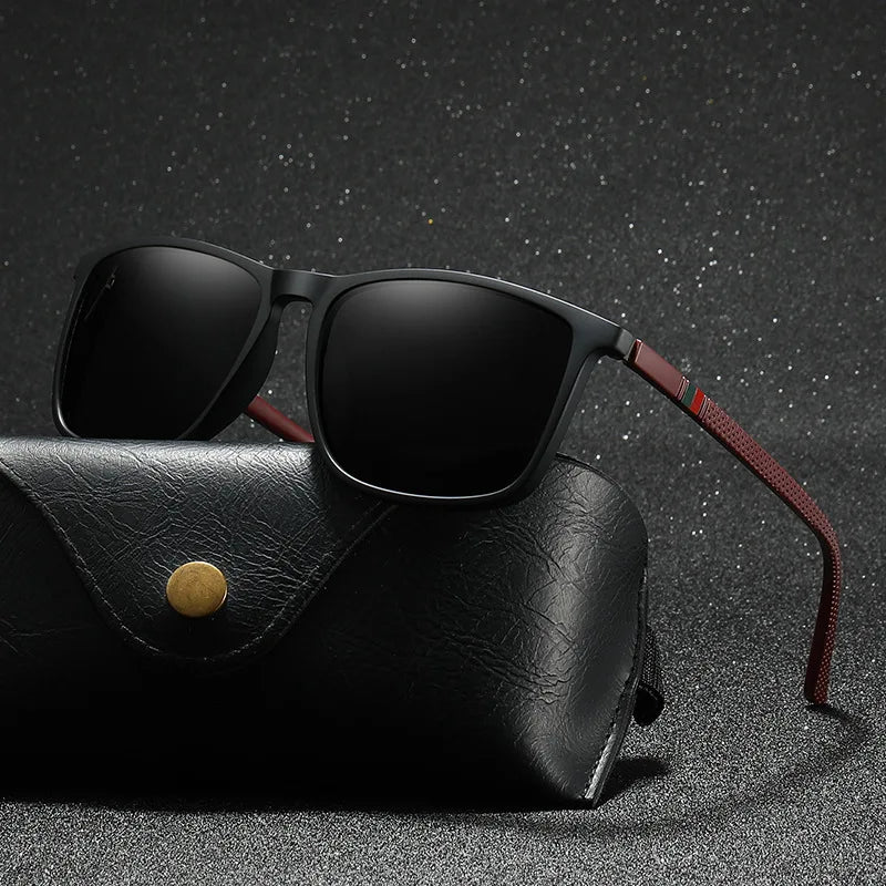 New Women Sunglasses Men Plastic Black Full Frame Square Sun Glasses Out Door Driving Sun Eyewear Fashionable Eyeglass Uv400 ﻿