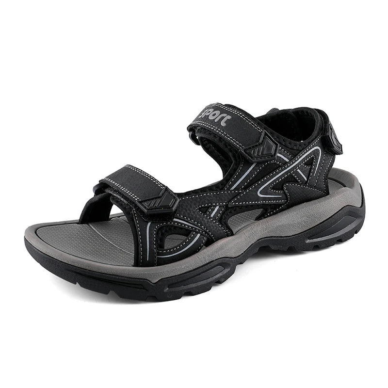 New Summer Men's Sandals Outdoor Classic Soft Large Size Beach Sandals Platform Wading Shoes Men Sneakers Rome Non-Slip Sandals