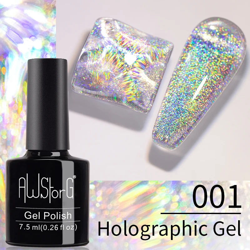 AWStorG 15ML Nail Tips Glue Gel For Falses Nail Tips Fast Extension 3 IN 1 Function Nails Art Transparent Gel Polish Soak Off UV