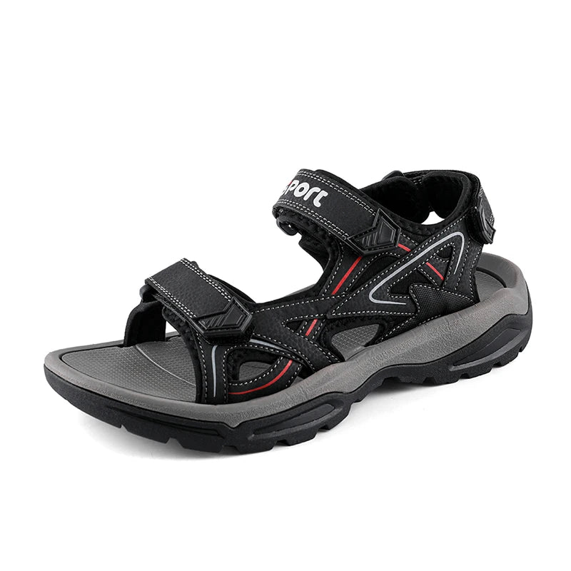 New Summer Men's Sandals Outdoor Classic Soft Large Size Beach Sandals Platform Wading Shoes Men Sneakers Rome Non-Slip Sandals