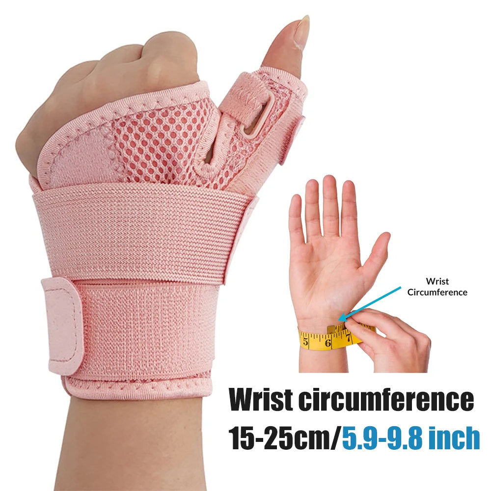 1Pcs Reversible Thumb&Wrist Stabilizer Splint for BlackBerry Thumb,Trigger Finger, Pain Relief, Arthritis,Tendonitis, Sprained