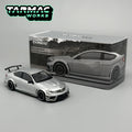 Tarmac Works 1:64 TW Mercedes-Benz C63 AMG Coupe Black Series Silver Metallic Chase alloy car model