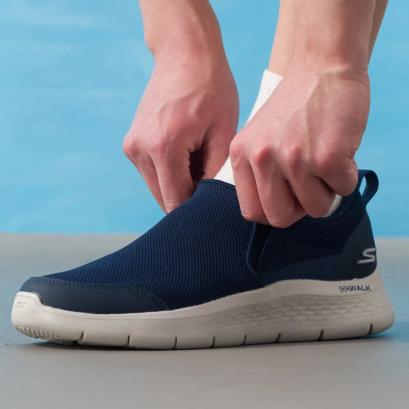 Skechers Men's Sports Shoes Go Walk Flex Lightweight, Breathable and Comfortable Casual Shoes 894181-Nvy