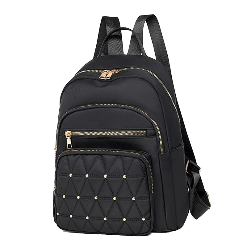 Travel backpack, double-shoulder bag, fashionable travel schoolbag, women's large-capacity multi-purpose bag