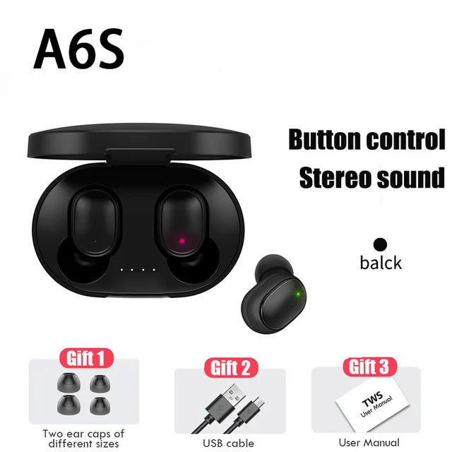 Bluetooth Earphones In ear Wireless Earphones Bluetooth 5.0 Mobile Phones Headsets Sports Cycling Headphones With Microphones