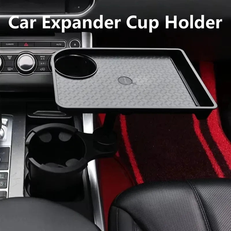 Portavasos Universal para Auto 360° – Organizador Doble Ajustable