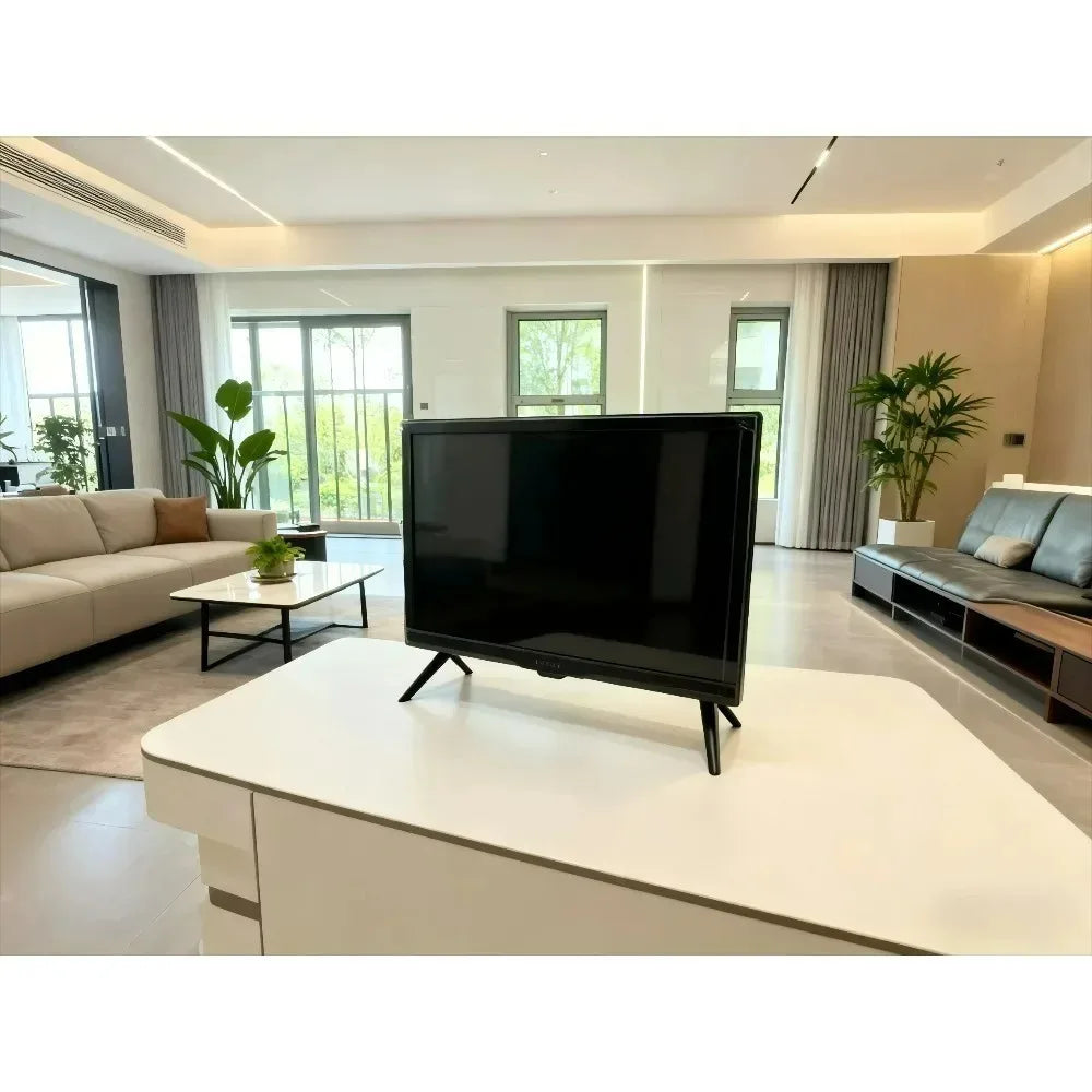 Android Smart TV 22 Inch HD LED Digital Television WiFi Built-in YouTube Netflix for Bedroom Kitchen Hotel Use