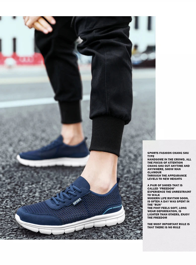 Men Shoes Autumn Soft Loafers Lazy Shoes Lightweight Cheap Mesh Casual Shoes Men Sneakers Tenis Masculino Zapatillas Hombre