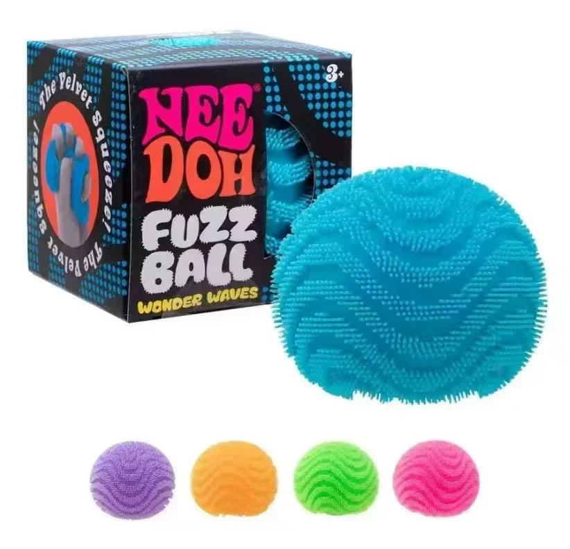 Schylling Needoh pizza Sensory Fidget Cube Stress Relief Squishy Cube Anti-Anxiety Squeeze Toy For Focus ADHD Population