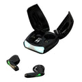 HOMEFISH  Wireless Earbuds BT 5.2 Low Latency, Waterproof with Cool LED Lights, 5H Playtime for E-Sports & Music