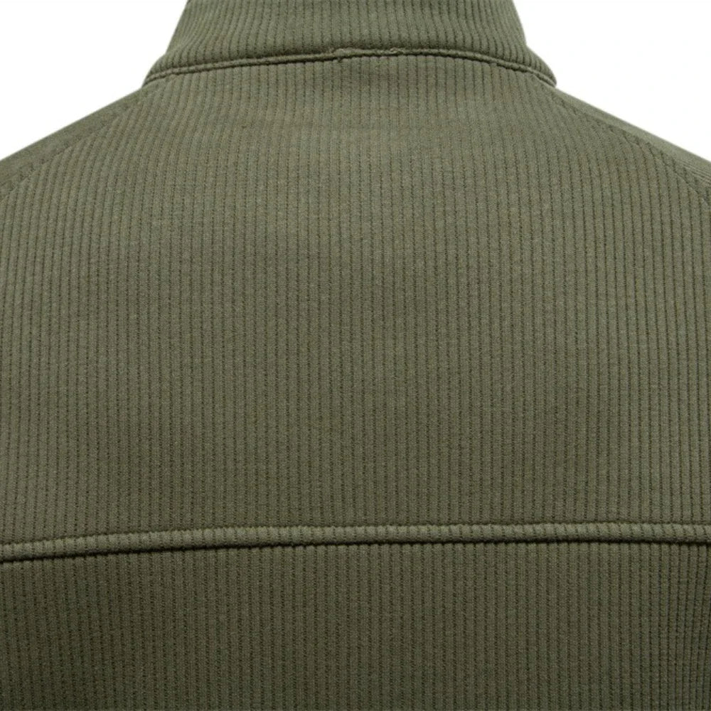 AIOPESIN Brand Men Winter Thermal Sweater Cotton Zipper Slim Fit Thermal Underlayer Top Luxury Soft Shell Pullover Sweatshirt