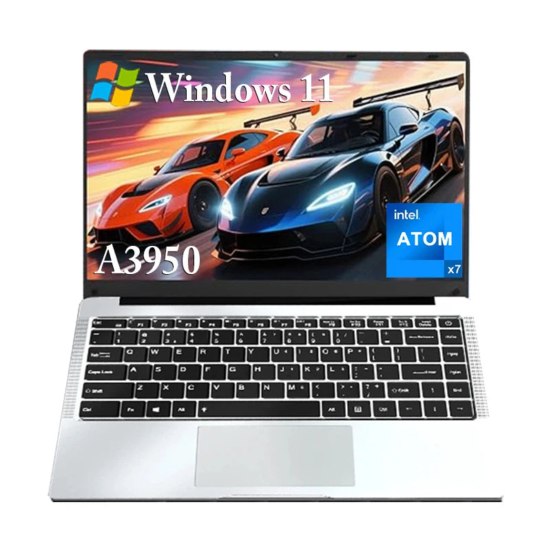 2026 Office Laptop Windows 11 intel core i7 8650U intel Atom x7 A3950 14.1 inch Notebook Computer PC 1920*1080P 12GB RAM 2TB SSD