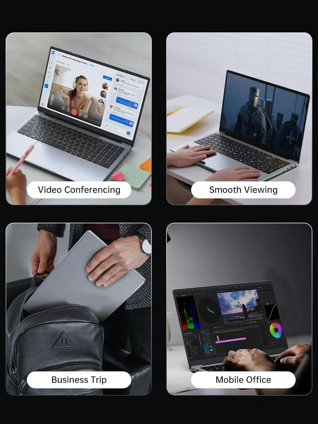 HOT 15.6 Inch Laptop Windows 11 Intel Core i7 8650U 32GB 1024GB 1920x1080 HD Gaming Computer PC Gamer Office Ultra Slim