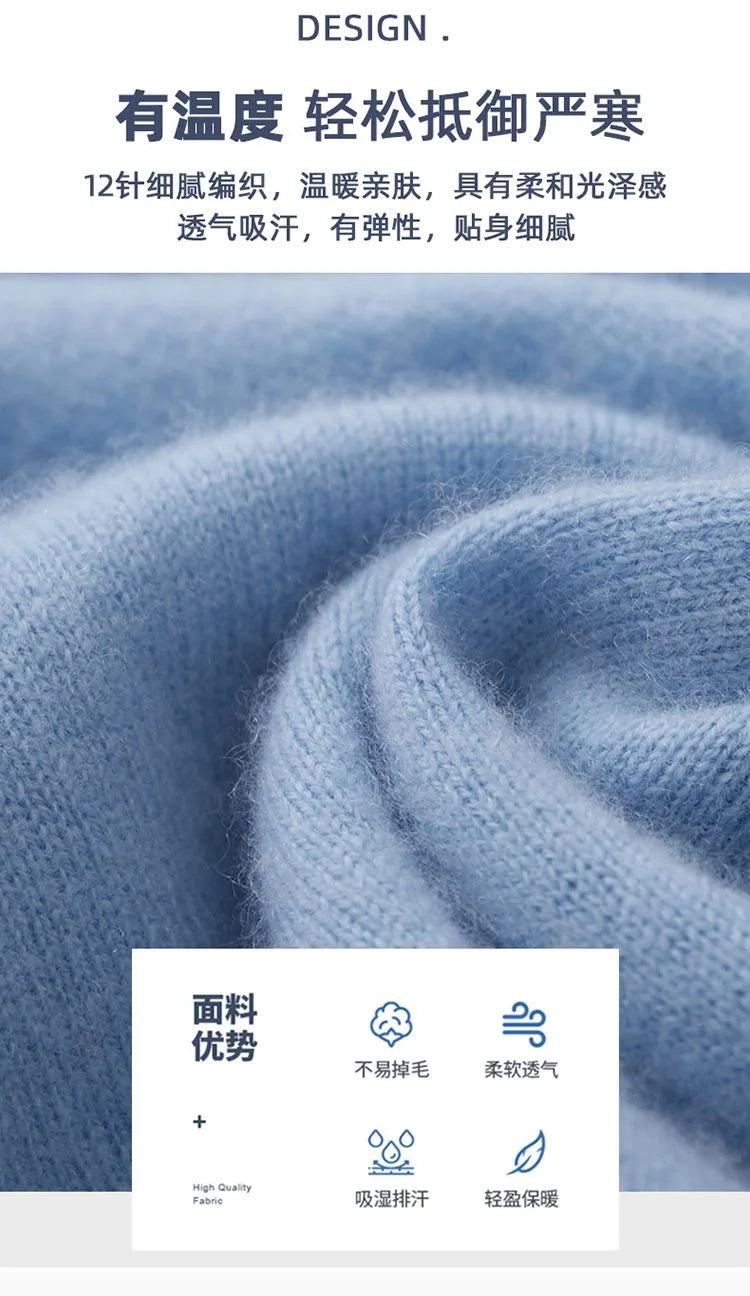 Korean Superfine Merino Cashmere T-shirt Men Base Layer Merino Shirt Wicking Breathable Short T-shirt Luxury Clothing Big Size