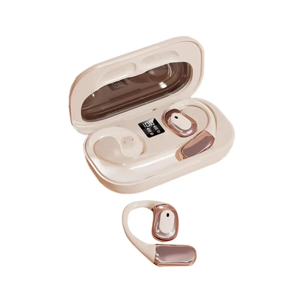 138 Language Translator Earbuds AI Translation Real Time Translating Earbuds Open Ear with 90H Playtime for Travel Business