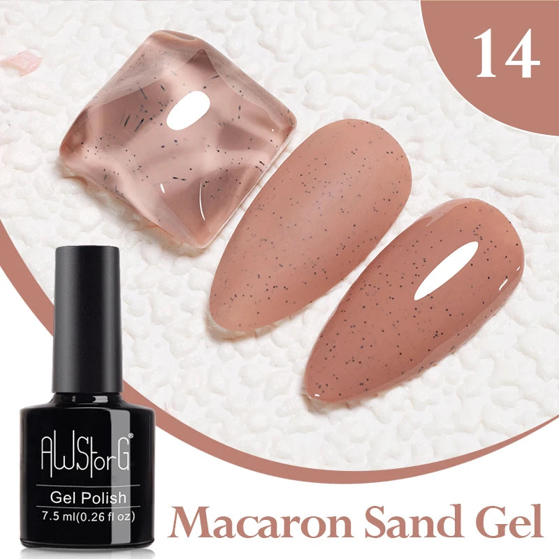 AWStorG 15ML Nail Tips Glue Gel For Falses Nail Tips Fast Extension 3 IN 1 Function Nails Art Transparent Gel Polish Soak Off UV