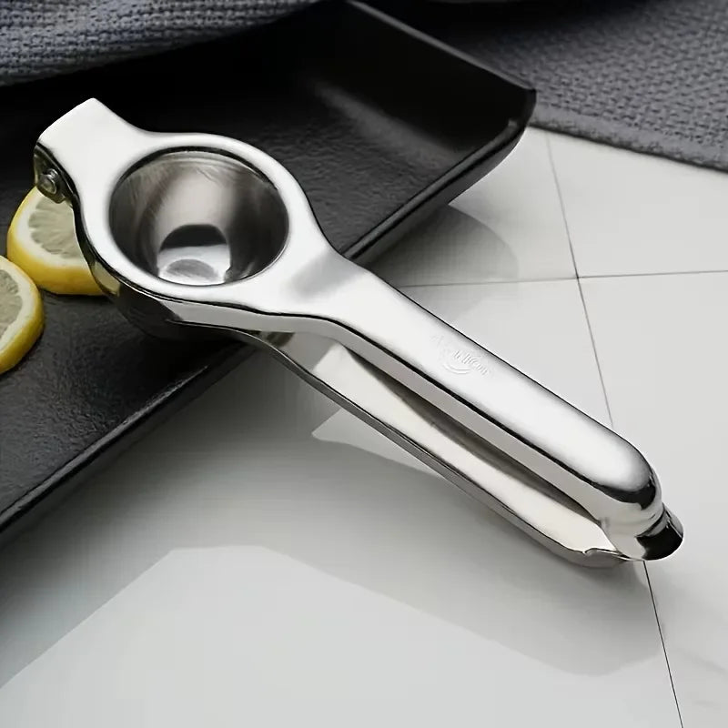 Exprimidor Manual de Acero Inoxidable – Para Limón y Cítricos