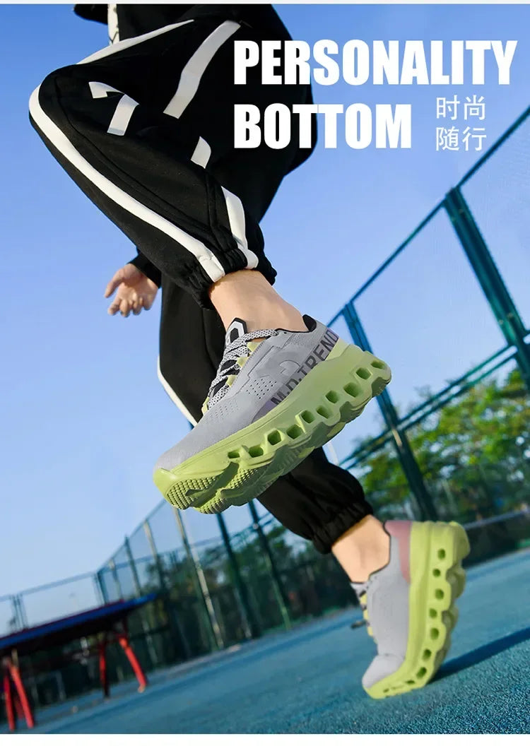 Men Sports Shoes Luxury Casual Sneakers Mesh Running Shoes Summer Lightweight Platform Fashion Basketball Walking Shoes for Men